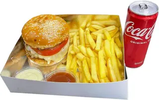 Pileći burger obrok