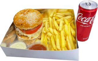 Pileći burger obrok