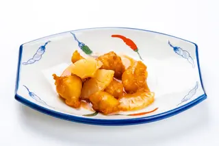 124 Pollo in salsa agrodolce