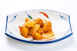 124 Pollo in salsa agrodolce