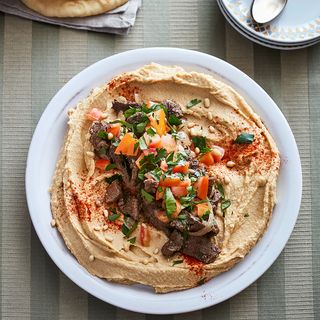 Le Hommous à la viande