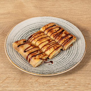 Палачинки с пилешко месо и гъби