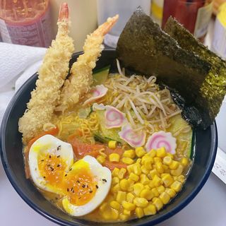 Ramen tempura brodo