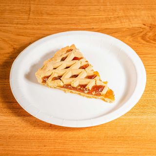 Crostata a porzioni albicocca