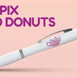 3 Donuts Mixate plus 1 Pix Personalizat Hello Donuts