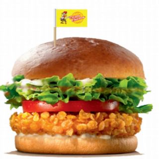 Crispy Chicken Cheese  Burger