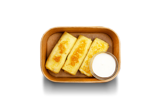 Млинці з куркою та грибами