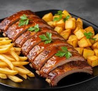 Costilla De Cerdo Bbq