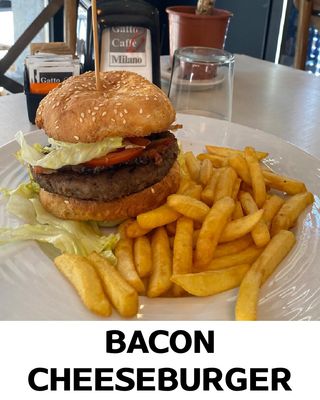 Bacon cheeseburger