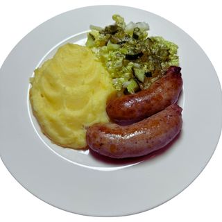 Kiełbasa z kurczaka z dodatkiem