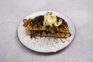 Waffle Oreo Banana