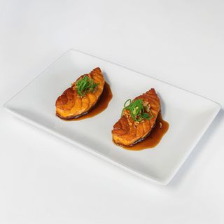 Salmón teriyaki (4 pzas.)
