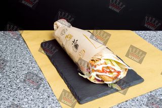 Piadina con falafel vegana - grande