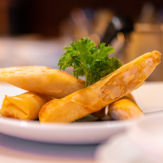 Rollitos Crujientes De Langostinos