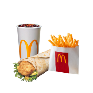 Menu P'tit Wrap Miel Moutarde