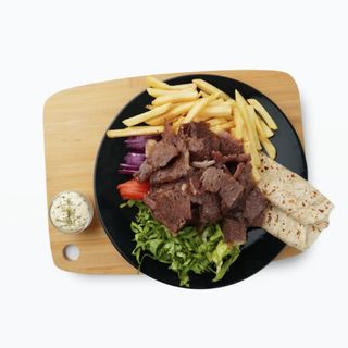 InstaShaorma vită & berbecuţ la farfurie