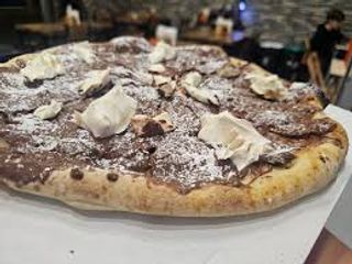 Pizza Nutella e mascarpone