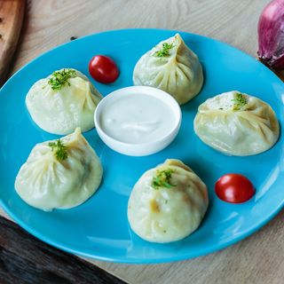 Манты с говядиной