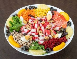 Salada de Delícias do Mar