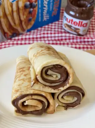 Crepe Au Nutella