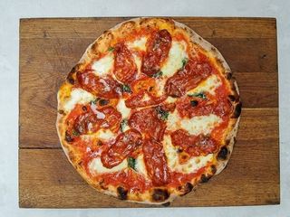 Pizza Salame e Formaggio 42 cm