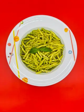 Trofie al pesto genovese