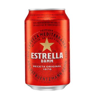 Estrella Damm lata 300 ml