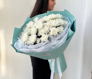 Стойкие хризантемы 6 веток