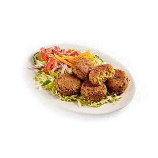 Plato de falafel