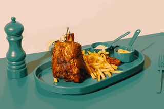 Ciolan de Porc cu hrean si mustar 550/30/30gr