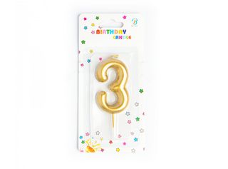 სანთელი ციფრი 3