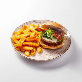 Hamburguesa Simple El Hawaiano