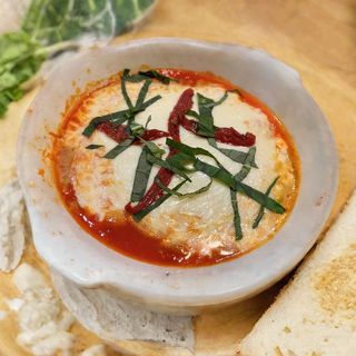 Scamorza Al Forno Con Pomodorini