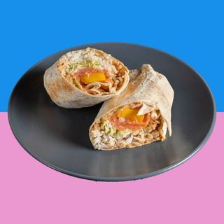 Salmon Burrito.