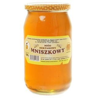 Miód mniszkowy nektarowy 1200g Rodzinna Pasieka Sudnik
