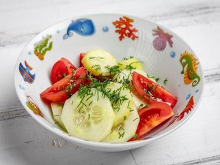 Овочевий салат з маслом (130g)