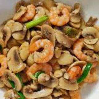 78. Gambas Con Champiñón