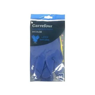 Guantes Reforzado Bicolor Talla Mediana Carrefour