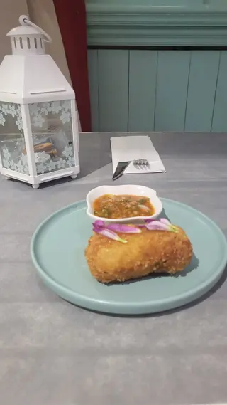 Croqueton Lulu Con Yuca Y Carne Mechada