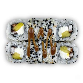 Рол Фірмовий у кунжуті з вугрем  (230г)