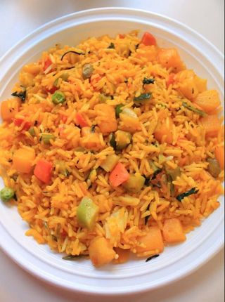 Vegetable biryani