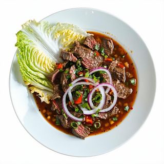 Manzo in salsa d'ostrica