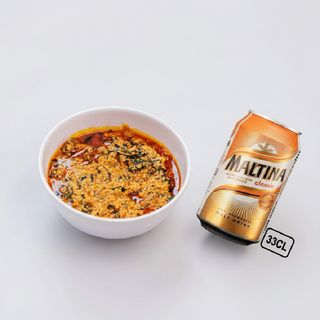 Eguši Soup + Maltina