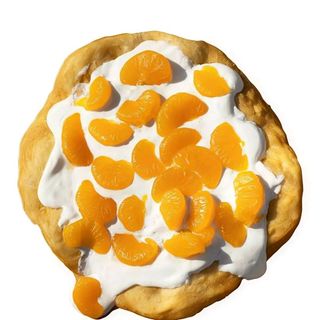 Serek waniliowy z mandarynkami