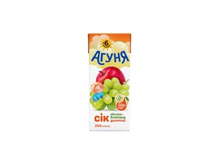 Агуня сік яблуко-виноград