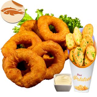 Calamar inele Crispy Meniu 500g