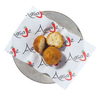 ARANCINA**FUNGHI PORCINI E SALSICCIA (1pz)