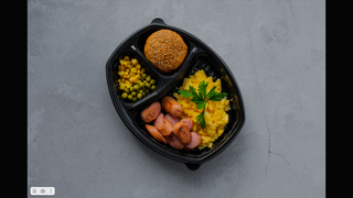 Завтрак "Скрэмбл яичный"