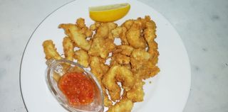 Калмари пане