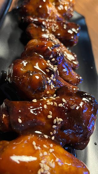 Alitas sweet barbacoa 